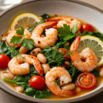 Bright & Zesty: Lemony Shrimp and Bean Stew Recipe Guide
