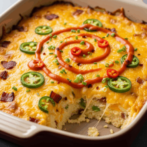 Explosive Cheese & Grits Casserole: Southern Comfort in Every Bite