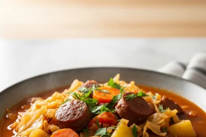 Hearty Cabbage Stew: A Comforting Bowl of Nutrient-Rich Flavor
