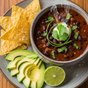 Fiery Flavors: The Art of Spicy Black Bean Soup Explained