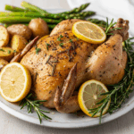 Zesty Lemon Herb Roasted Chicken: A Flavorful Delight
