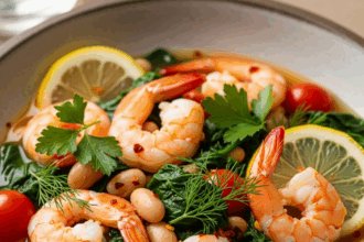 Bright & Zesty: Lemony Shrimp and Bean Stew Recipe Guide