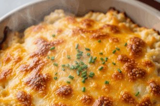 Explosive Cheese & Grits Casserole: Southern Comfort in Every Bite