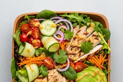 Ultimate Zesty Grilled Chicken Salad with Honey Mustard Twist