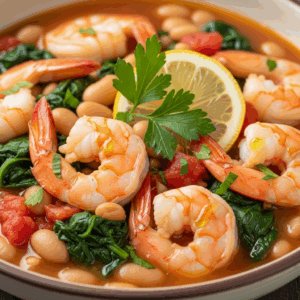Bright & Zesty: Lemony Shrimp and Bean Stew Recipe Guide
