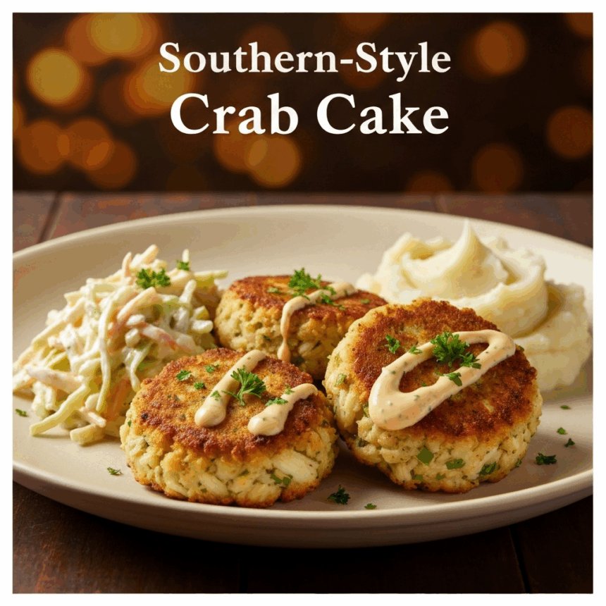 Southern-Style Crab Cakes: A Crispy Taste of Coastal Charm