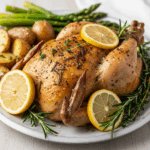 Zesty Lemon Herb Roasted Chicken: A Flavorful Delight