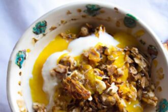 Wake Up to Wellness: Turmeric Golden Milk Overnight Oats