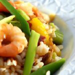 Savor the Flavor: Asian Shrimp & Veggie Rice Bowl Delight