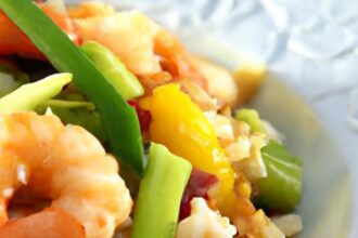 Savor the Flavor: Asian Shrimp & Veggie Rice Bowl Delight