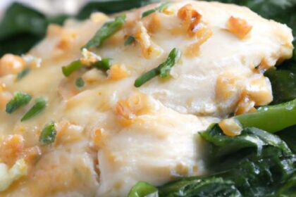 Savor the Creamy Delight of Chicken Florentine with Spinach