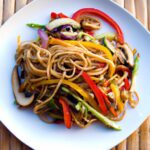Wholesome Veggie Lo Mein: A Nutritious Noodle Delight