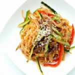 Fiery Korean Beef Noodles: Discover Japchae’s Bold Flavors