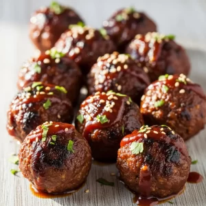Smoky BBQ Beef Meatballs: A Flavor-Packed Delight
