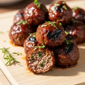 Smoky BBQ Beef Meatballs: A Flavor-Packed Delight