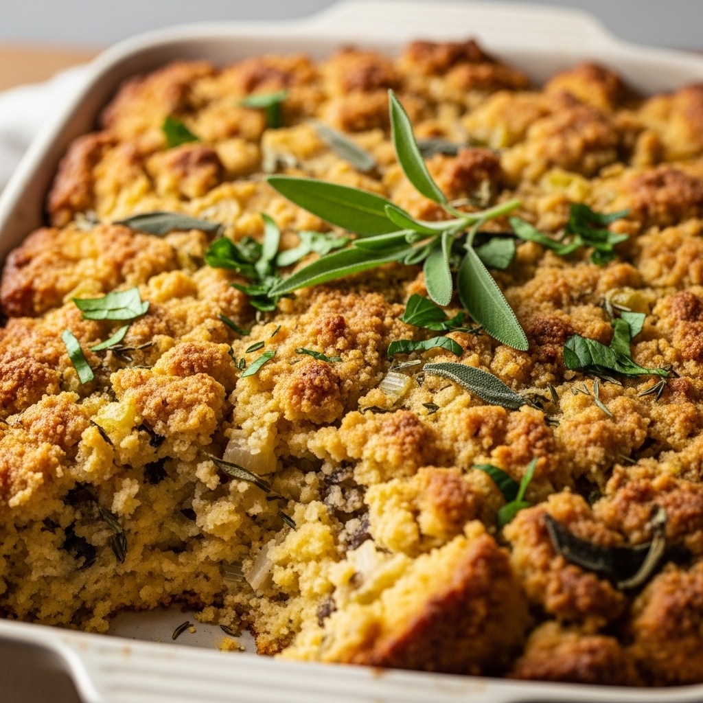 Irresistibly Moist Sweet & Savory Cornbread Dressing Tips