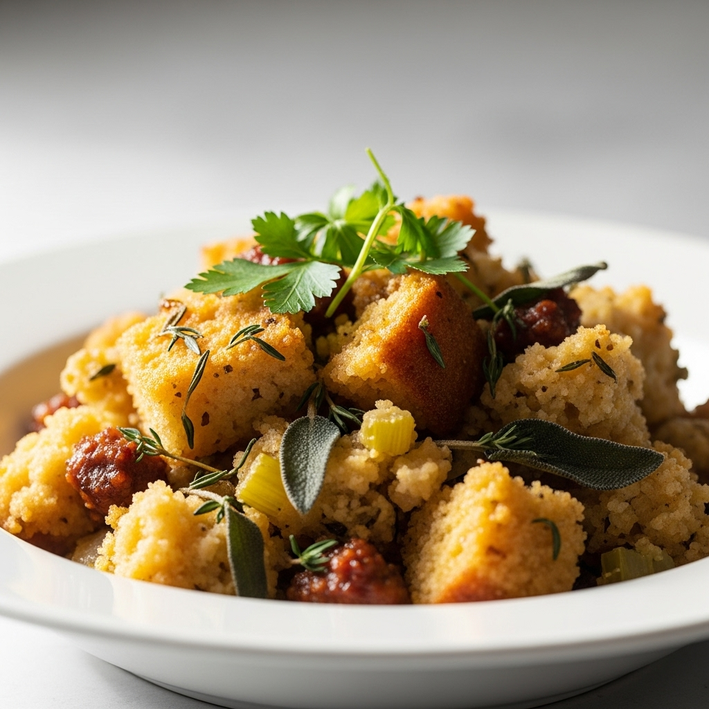 Irresistibly Moist Sweet & Savory Cornbread Dressing Tips