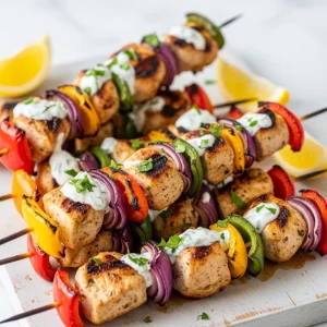 Tender Chicken Skewers: The Magic of Yogurt Marinade