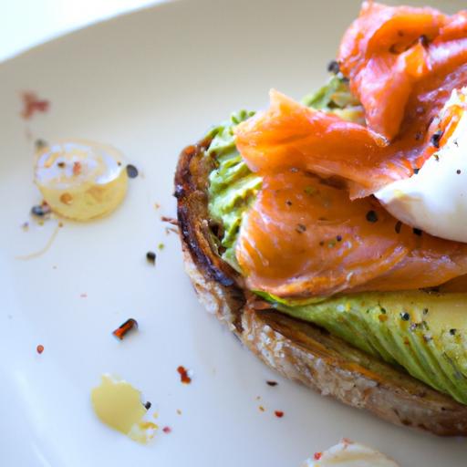 Elevate Breakfast: Salmon & Avocado Toast with Poached Egg