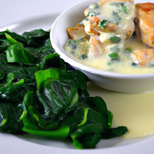Savor the Creamy Delight of Chicken Florentine with Spinach