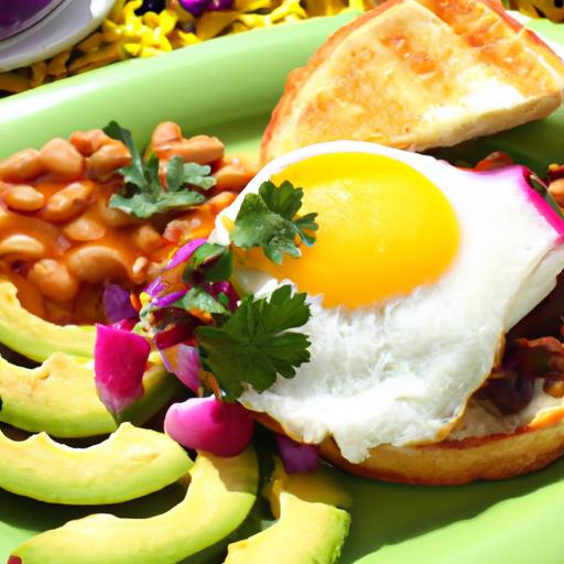Morning ‌Boost:⁤ Breakfast Tostadas with Beans & Eggs Delight