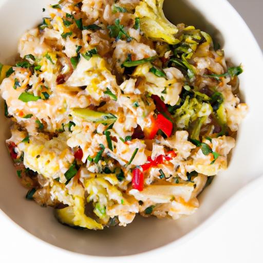 Mediterranean Cauliflower Rice: A Flavorful Low-Carb Twist