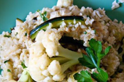 Mediterranean Cauliflower Rice: A Flavorful Low-Carb Twist