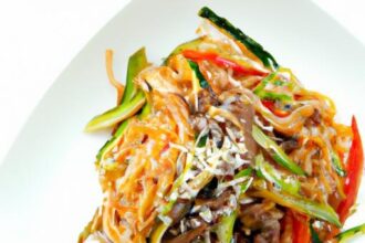 Fiery Korean Beef Noodles: Discover Japchae’s Bold Flavors