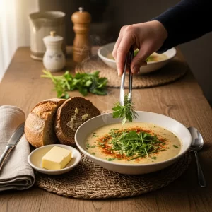 Hearty Creamy Chicken Sausage and Potato Soup Recipe