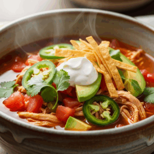 Cozy Up with This Easy Chicken Tortilla Soup Recipe