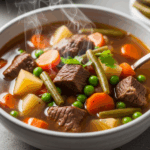 Hearty Slow Cooker Beef & Veggie Soup: Comfort in a Bowl
