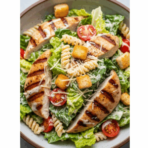 Deliciously Creamy Chicken Caesar Pasta Salad Recipe Guide