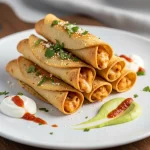 Crispy Air Fryer Chicken Taquitos: Quick Flautas Delight