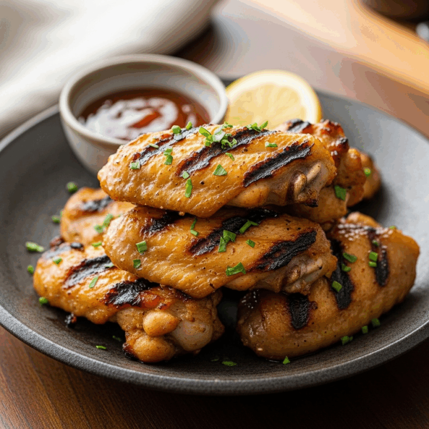 Master the Art of Crispy Grilled Chicken Wings Today