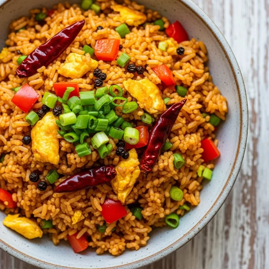 Spice Up Dinner: Easy Homemade Schezwan Fried Rice Recipe