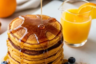 Fluffy Sweet Potato Pancakes with a Cinnamon Twist Delight