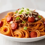 Savoring Filipino Spaghetti: A Beefy Twist on Tradition