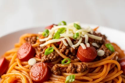 Savoring Filipino Spaghetti: A Beefy Twist on Tradition