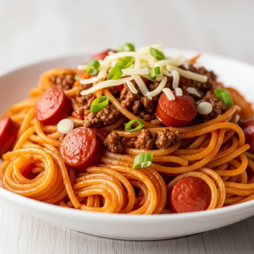 Savoring Filipino Spaghetti: A Beefy Twist on Tradition