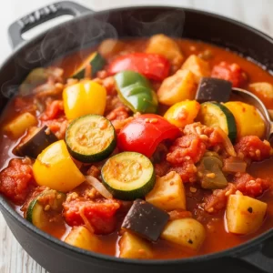 Ciambotta Unveiled: Italy’s Rustic Vegetable Stew Delight