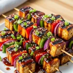 Savor the Flavor: Grilled Teriyaki Tofu Skewers Unveiled