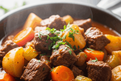 Savor the Comfort: Hearty Beef and Potato Stew Recipe