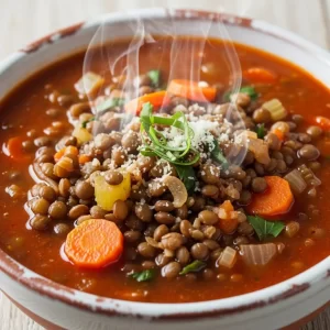 Hearty Italian Lentil Soup Recipe: A Classic Comfort Bowl