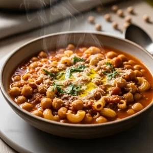 Hearty Pasta e Ceci: Italy's Comfort Chickpea Soup Recipe