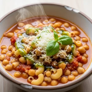Hearty Pasta e Ceci: Italy's Comfort Chickpea Soup Recipe