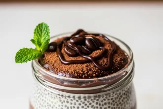 Energize Mornings with This Mocha Chia Seed Pudding Recipe