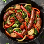 One-Pan Chicken Sausage and Veggies: Easy, Healthy Feast