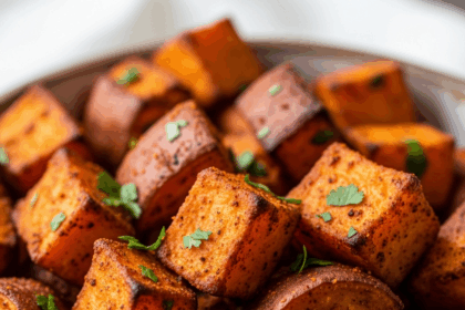 Golden Crispers: Mastering Paprika-Roasted Sweet Potatoes