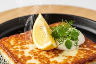 Sizzling Saganaki: The Art of Pan-Fried Greek Cheese