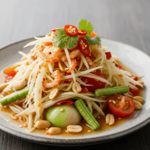 Som Tum Secrets: Exploring Thailand’s Zesty Green Papaya Salad
